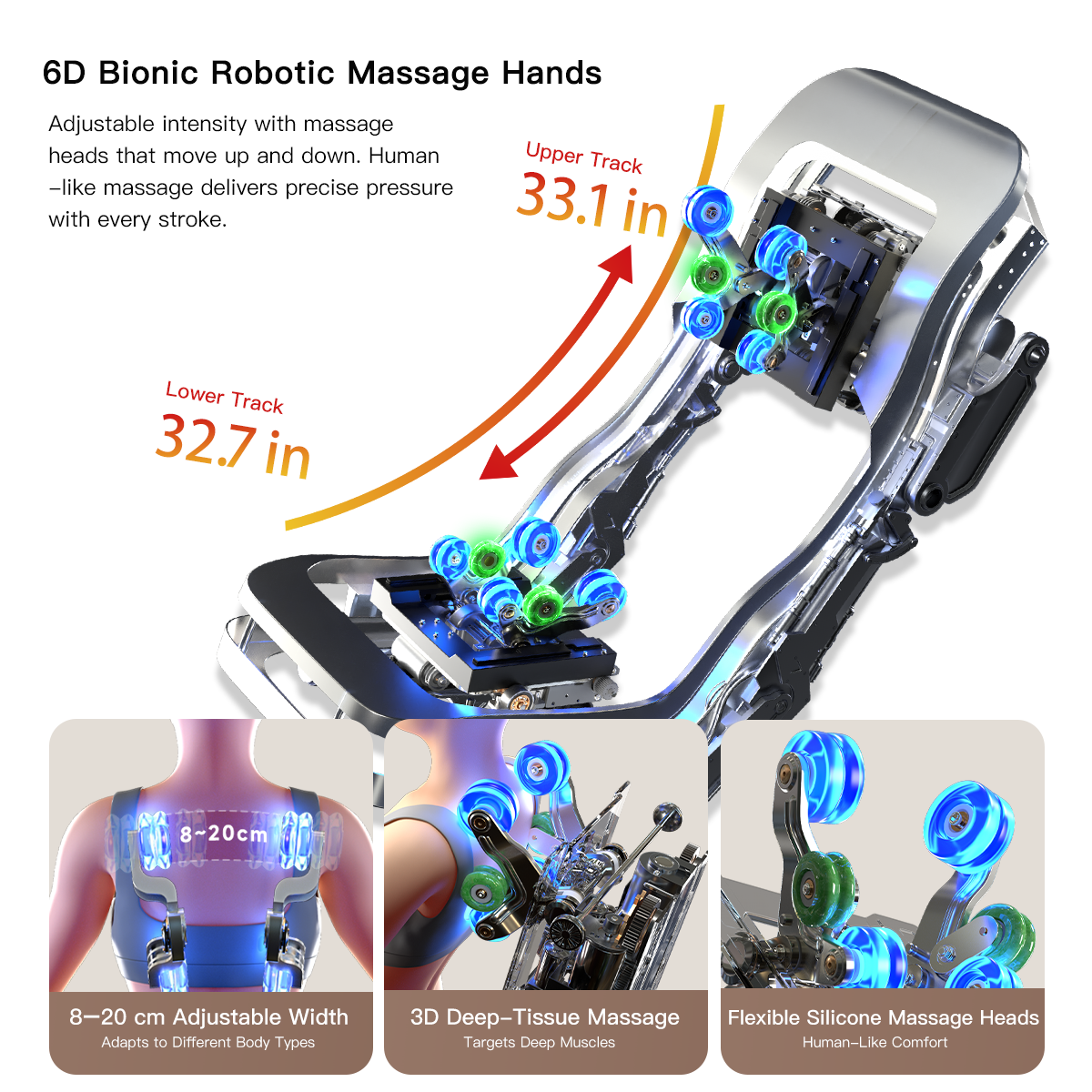 Relaxbro MX650 Master Massage Chair |Heat therapy · Body scan