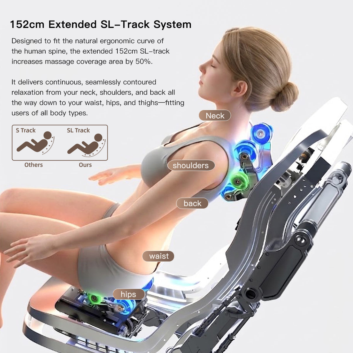 Relaxbro MX650 Master Massage Chair |Heat therapy · Body scan