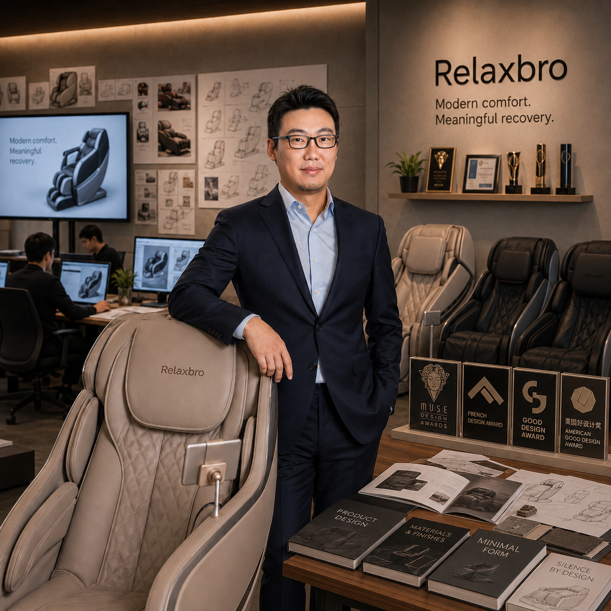 放鬆堡創始人 Nicholas Ching